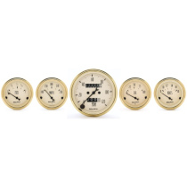 Mätarkit 5st 52mm SPEEDOMETER GOLDEN OLDIES